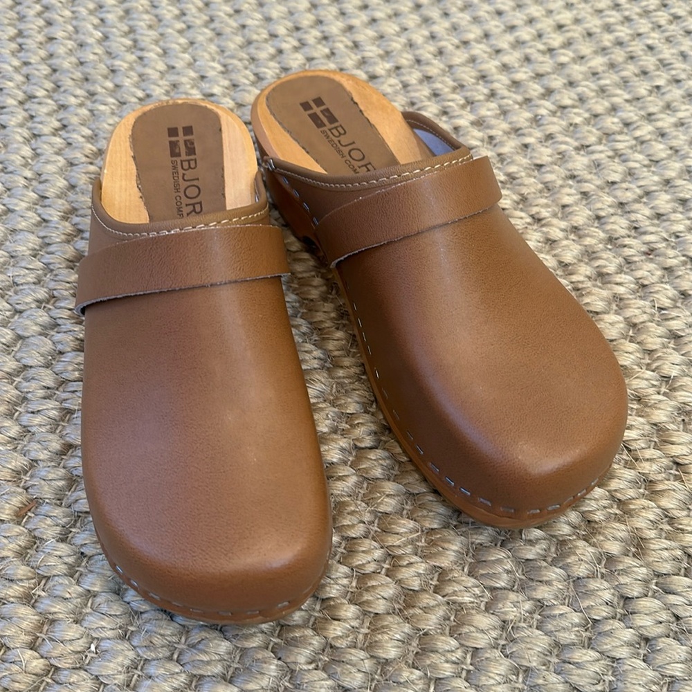 Never worn Bjork Swedish Clogs